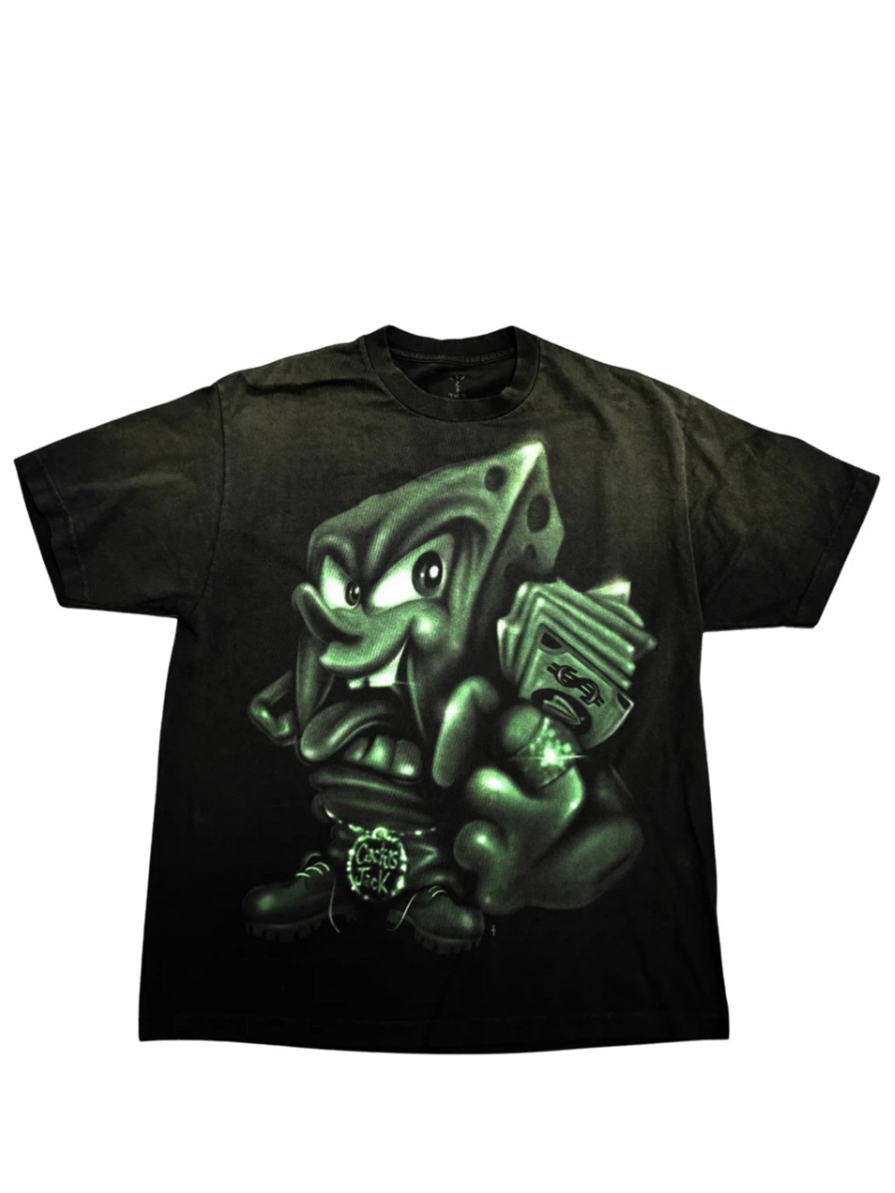 Travis Scott CJ X SPONGEBOB MR KRABS TEE